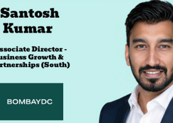 BOMBAYDC appoints Santosh Kumar as Associate Director – Business Growth & Partnerships (South)