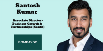 BOMBAYDC appoints Santosh Kumar as Associate Director – Business Growth & Partnerships (South)