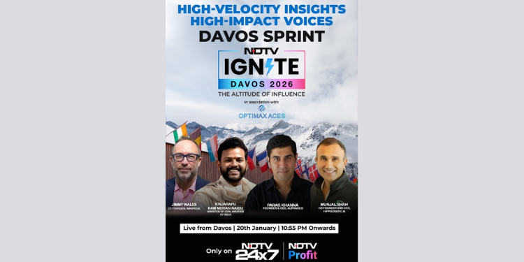 At Davos, NDTV Unveils ‘Davos Sprint’, an Innovative Editorial Approach to Global Conversations