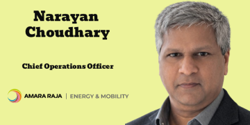 Narayan Choudhary appointed Chief Operations Officer at Amara Raja Energy & Mobility