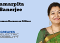 Greaves Electric Mobility names Samarpita Banerjee as Chief Human Resources Officer
