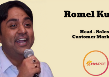 Romel Kumar named Head of Sales & Customer Marketing at McNroe Consumer Products