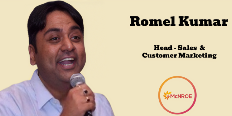 Romel Kumar named Head of Sales & Customer Marketing at McNroe Consumer Products