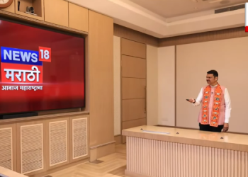 Maha CM Devendra Fadnavis launches News18 Marathi’s new brand identity