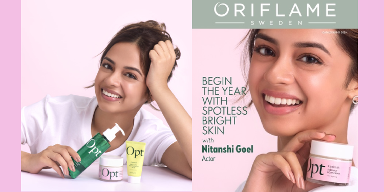 Oriflame India collaborates with Nitanshi Goel to launch Opt Optimals Even Out range in India