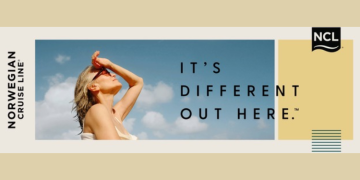 Norwegian Cruise Line revives iconic tagline with new brand platform “It’s Different Out Here”