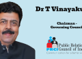 PRCI appoints Dr T Vinayakumar as Chairman of Governing Council