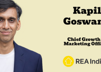 REA India names Kapil Goswami as Chief Growth and Marketing Officer