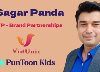 PunToon Kids and VidUnit Appoint Sagar Panda as VP – Brand Partnerships