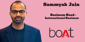boAt promotes Sammyak Jain to Business Head – International Business
