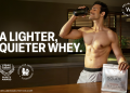 Wellbeing Nutrition launches ‘The Lighter, Quieter Whey’ campaign for digestive-friendly protein