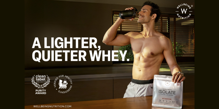 Wellbeing Nutrition launches ‘The Lighter, Quieter Whey’ campaign for digestive-friendly protein