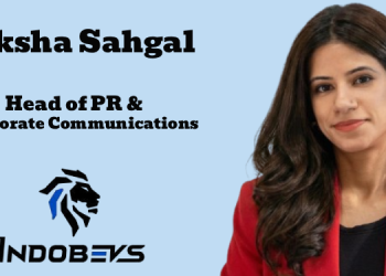 IndoBevs appoints Diksha Sahgal as Head of PR and Corporate Communications