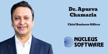 Nucleus Software appoints Dr. Apurva Chamaria as Chief Business Officer