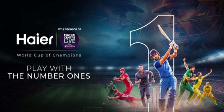 Haier becomes Title Partner of Match Centre Live on JioHotstar for ICC Men’s T20 World Cup 2026