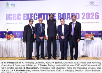 CII Indian Green Building Council appoints C Shekar Reddy and AR Unnikrishnan in leadership roles