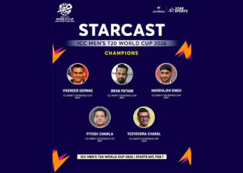 JioStar announces biggest-ever talent line-up for ICC Men’s T20 World Cup 2026