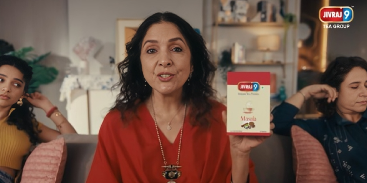 Jivraj9 unveils its third TVC, underscoring the convenience of its Instant Tea Mix featuring Neena Gupta