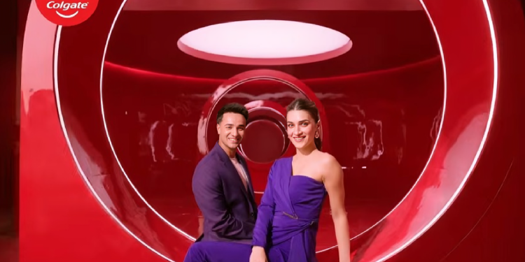 Kriti Sanon and Abhishek Sharma front Colgate Visible White Purple campaign ‘The Beauty Secret’