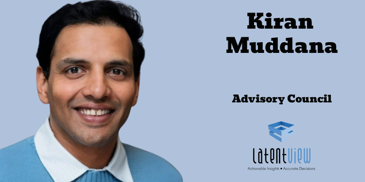 LatentView Analytics appoints Kiran Muddana to Advisory Council to bolster enterprise AI strategy