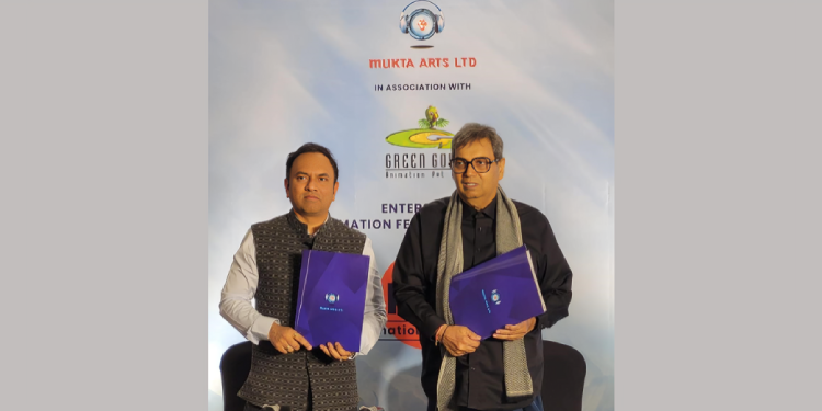 Mukta Arts and Green Gold Animation announce MOU to develop animated shows and films from Mukta Arts IP
