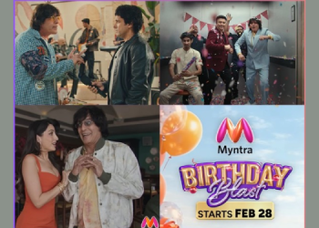 Myntra ropes in Chunky Pandey, Nora Fatehi, Farhan Akhtar & Anu Malik for birthday blast campaign