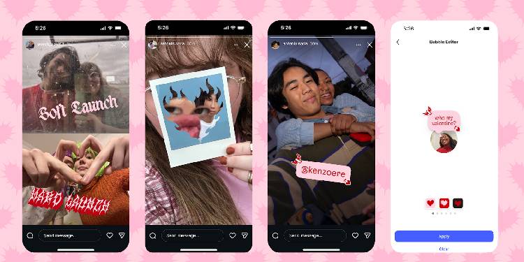 Instagram Valentine’s Day Update