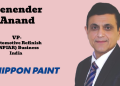 Nippon Paint India appoints Jenender Anand as Vice President – Automotive Refinish (NPIAR) Business