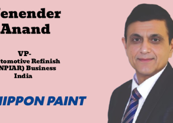 Nippon Paint India appoints Jenender Anand as Vice President – Automotive Refinish (NPIAR) Business