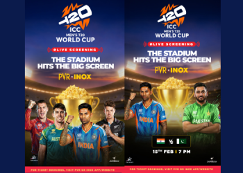 PVR INOX, JioStar bring the ICC Men’s T20 World Cup 2026 live to Cinemas