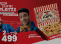 Pizza Hut launches crafted Flatzz with cricket-led campaign featuring Shivam Dube, Varun Chakravarthy and Harshit Rana