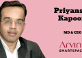 Priyansh Kapoor named to MD & CEO Role at Arvind SmartSpaces