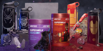 Gritzo launches a special-edition range of Marvel-branded SuperMilk for children