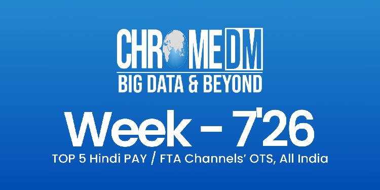 Times Now Navbharat leads Hindi news OTS in Week 7’26: Chrome DM Report