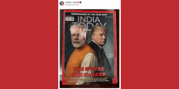 Trump Posts India Today ‘Newsmakers of the Year’ Cover Amid India–US Trade Developments
