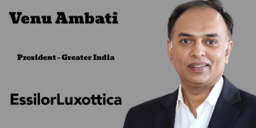 Venu Ambati appointed as President – Greater India at EssilorLuxottica