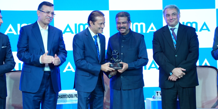 Vineet Jain Conferred Lifetime Contribution to Media Award by All India Management Association