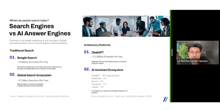 AI Discovery Is Changing How Brands Are Found, Says Senthil Kumar Hariram, Founder and MD, FTA Global