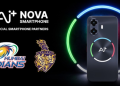 Ai+ Smartphone partners Mumbai Indians and Kolkata Knight Riders as Official Smartphone Partner for T20 Season