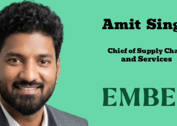 Ember Cookware names Amit Singh as Chief of Supply Chain and Services
