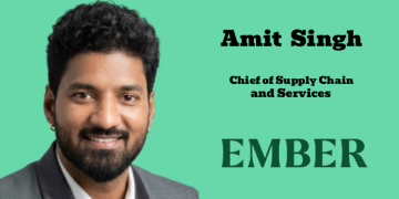 Ember Cookware names Amit Singh as Chief of Supply Chain and Services