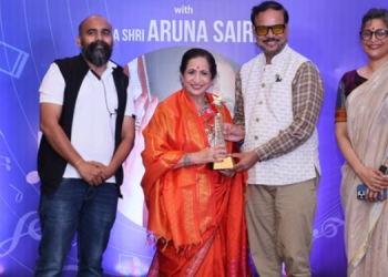 Aruna Sairam headlines the inaugural Super Chennai Arattai and is honoured as ‘Icon of the Month’