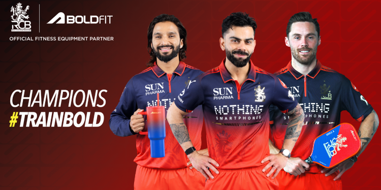 Boldfit deepens partnership with Royal Challengers Bengaluru with ‘Champions #TrainBold’ Campaign