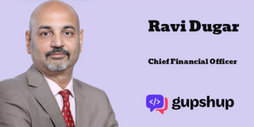Gupshup appoints Ravi Dugar as Chief Financial Officer