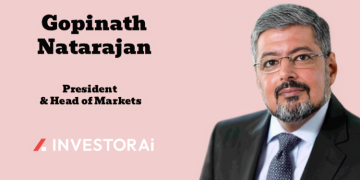 InvestorAi appoints Gopinath Natarajan as President & Head of Markets; announces key leadership hires