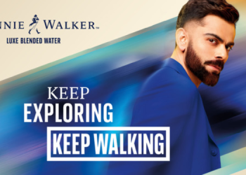 Johnnie Walker Luxe Blended Water teams up with Virat Kohli to redefine ‘Keep Walking’ for New India