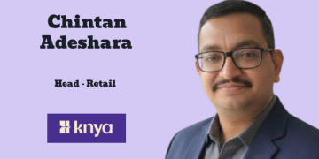 Knya appoints Chintan Adeshara as Head of Retail