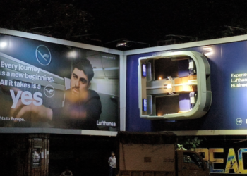 Lufthansa Airlines launches landmark OOH campaign with WPP Media across India
