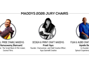 Agnello Dias, Preeti Vyas and RamSam named Jury Chairs for Advertising Club Madras’ MADDYS 2026