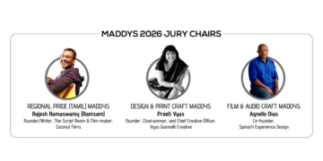 Agnello Dias, Preeti Vyas and RamSam named Jury Chairs for Advertising Club Madras’ MADDYS 2026